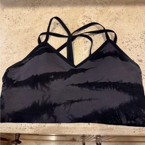 Zella Black Tie-Dye Bralette and leggings set 
Super comfortable